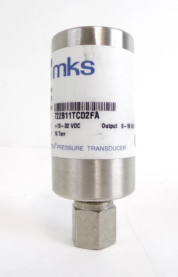 Used MKS Instruments 722B11TCD2FA Baratron Pressure Transducer 722B Lot of 3 Surplus