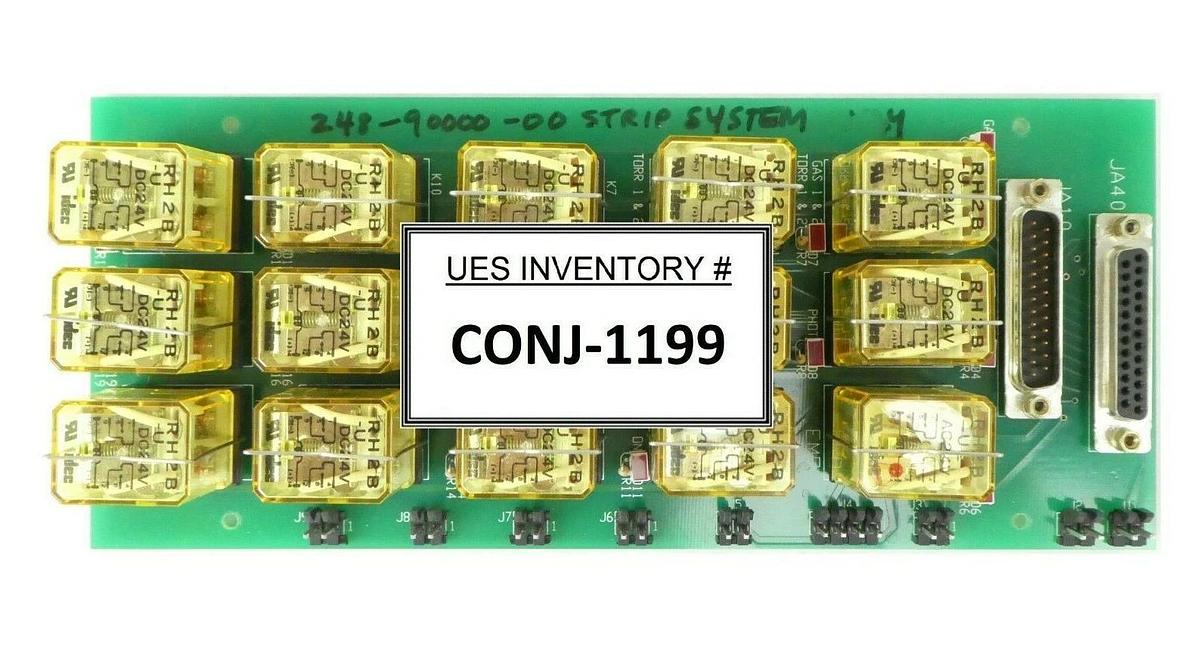 Used Mattson Technology 248-90000-00 Main AC Strip and CVD Relay PCB Working Spare
