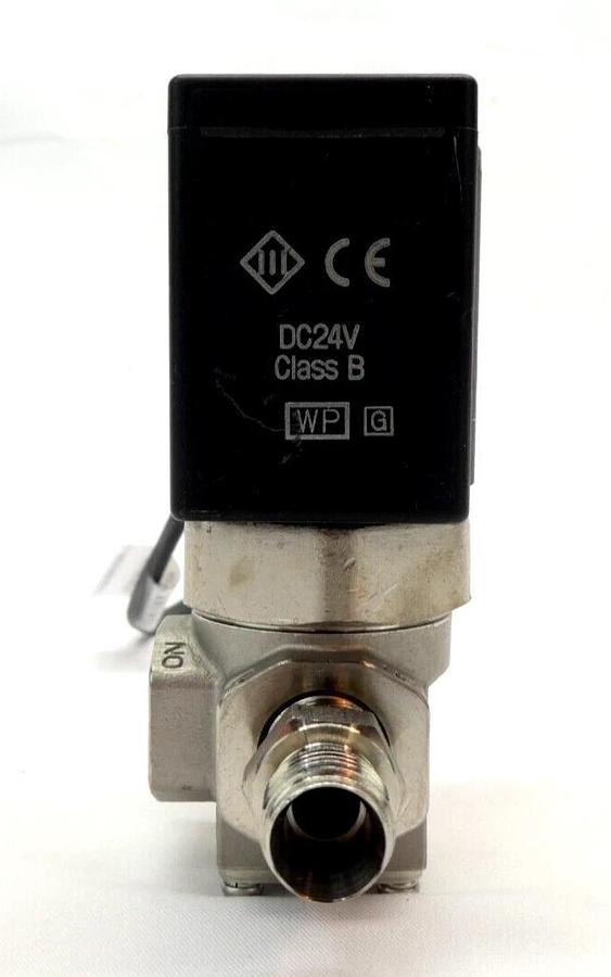 Used SMC VX3340-02T-5G1 3-Port Solenoid Valve ASM 4022-668-83171 Lot of 8 Working