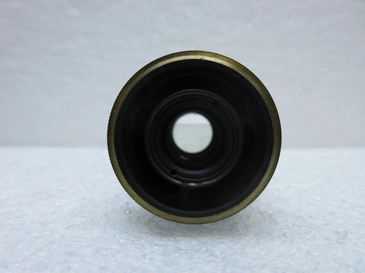 Used Olympus Microscopy NeoPlan10 Microscope Objective 0.25 Working Surplus
