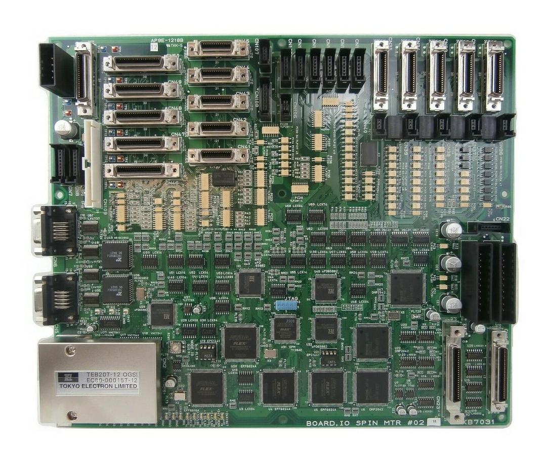 Used TEL Tokyo Electron AP9E-1218B Board IO SPIN MTR #02 PCB TKB7031 Lithius Working