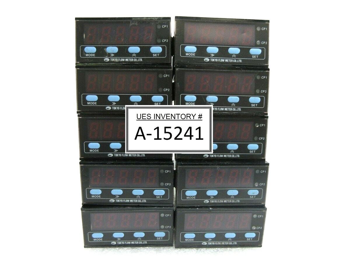 Used Tokyo Flow Meter EM-0100 Multi-Digitalmeter Lot of 10 Used Working