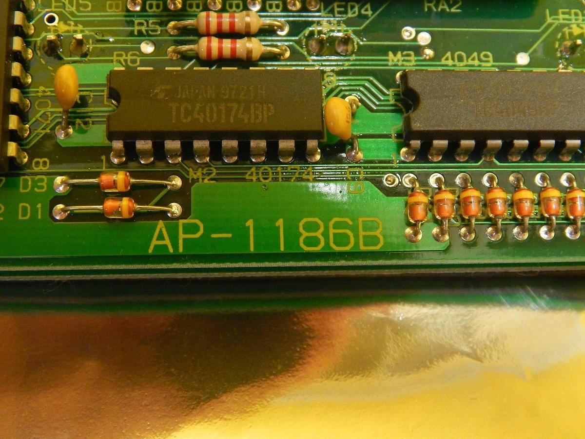 Used DNS Dainippon Screen AP-1186B Start Stop Keypad Board PCB SC-W60A-AV Used