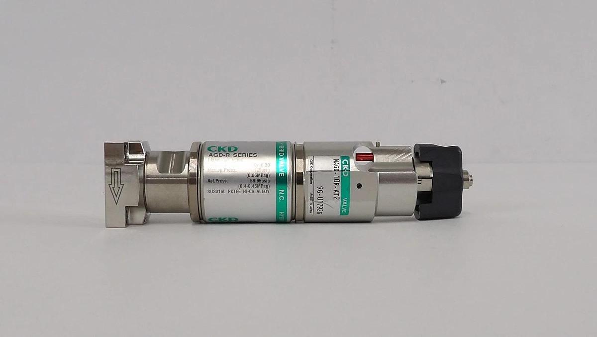 Used CKD MAGD-10R-AT2 Pneumatic Diaphragm Valve AGD-R Series Lot of 10 Working