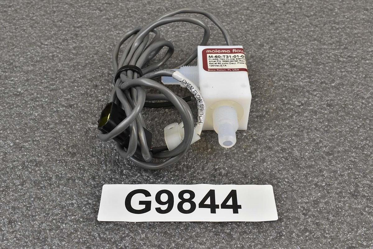 Used Applied Materials 0090-00790 Flare-Tek Flow Switch