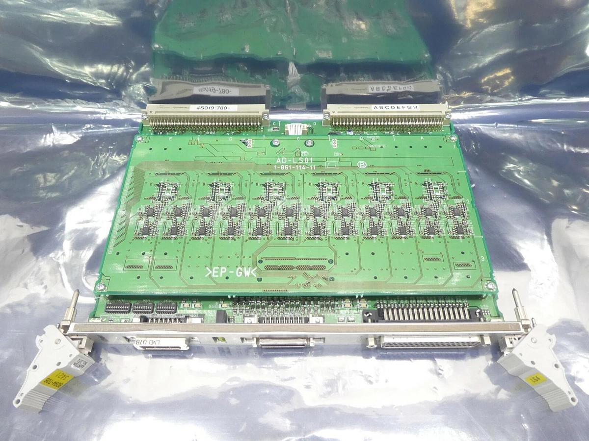 Used Sony 1-861-113-11 Laserscale Processor PCB Card VME DPR-LS35 Nikon NSR Working