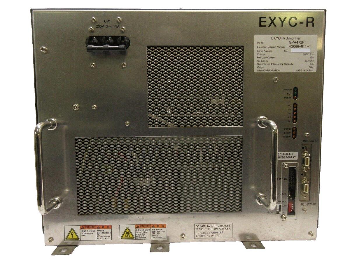 Used Nikon 4S066-011-1 EXYC-R Amplifier Module SPA472F 4S013-684-1 NSR Working
