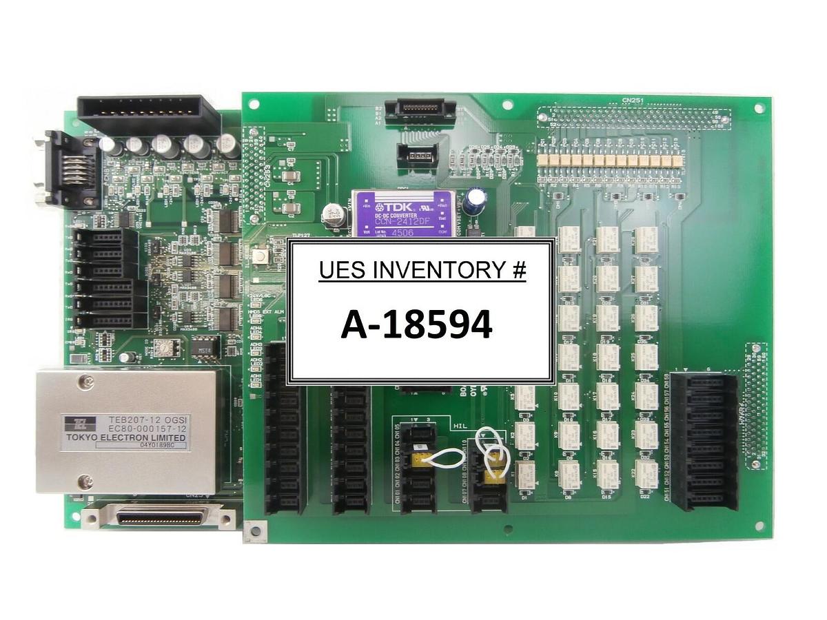 Used TEL Tokyo Electron OYDK-059 PCB Assembly ADH CHEM #02 OYDK-063 Lithius Working