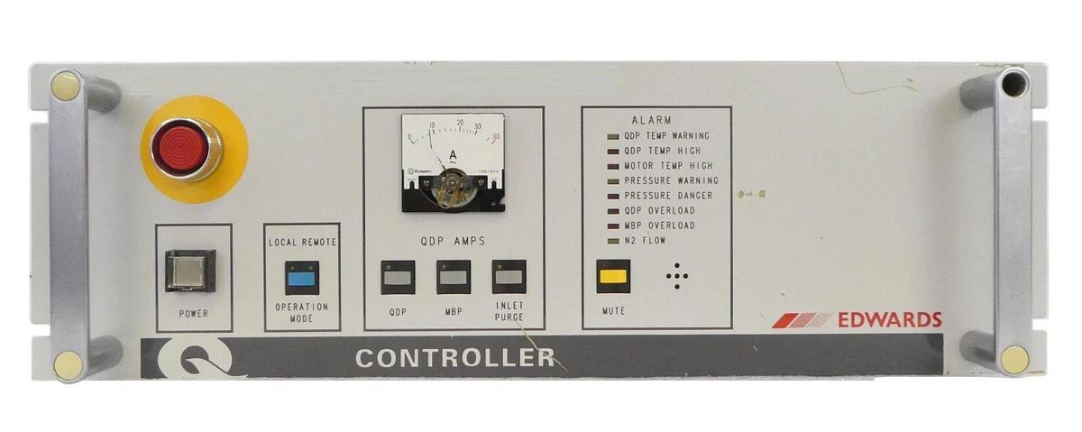 Used Edwards NQ4L2194HP Vacuum System Q Controller QMB QDP Untested Surplus