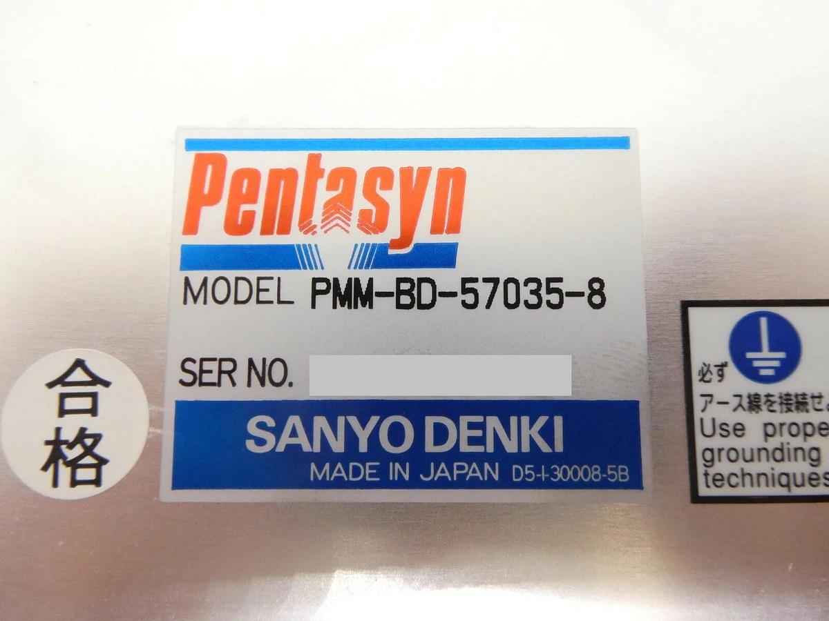 Used Sanyo Denki PMM-BD-57035-8 PCB Card M-2 (RIGHT) TEL 3286-001590-11 P-8 Working