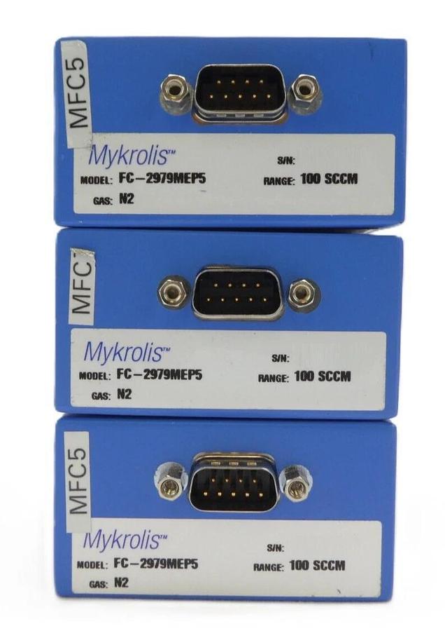 Used Millipore Mykrolis FC-2979MEP5 Mass Flow Controller MFC Reseller Lot of 14 Spare