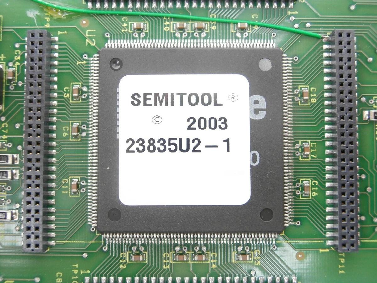 Used Semitool 932T0016-01 Dual Fiber Transceiver 23835 PCB Assembly 2601800 Rev. I