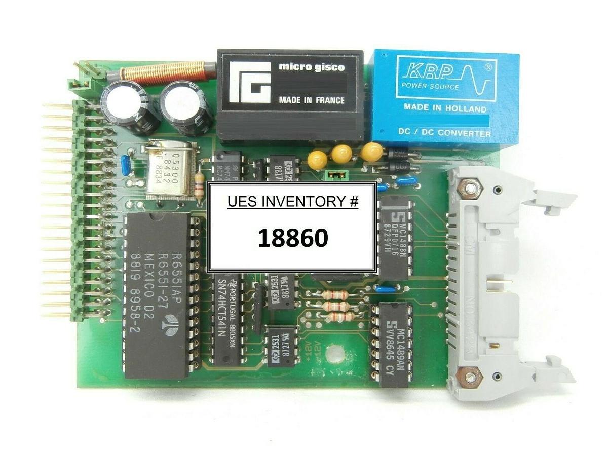 Used Leybold 200 59 444 DC/DC Converter PCB LH-PCB 20.11.87 ULTRATEST UL 500 Working