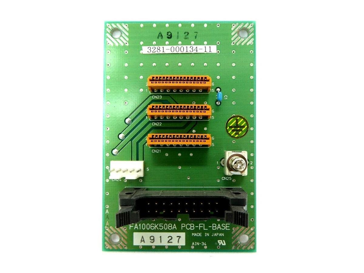 Used TEL Tokyo Electron 3281-000134-11 Interface PCB FA1006K508A PCB-FL-BASE P-8