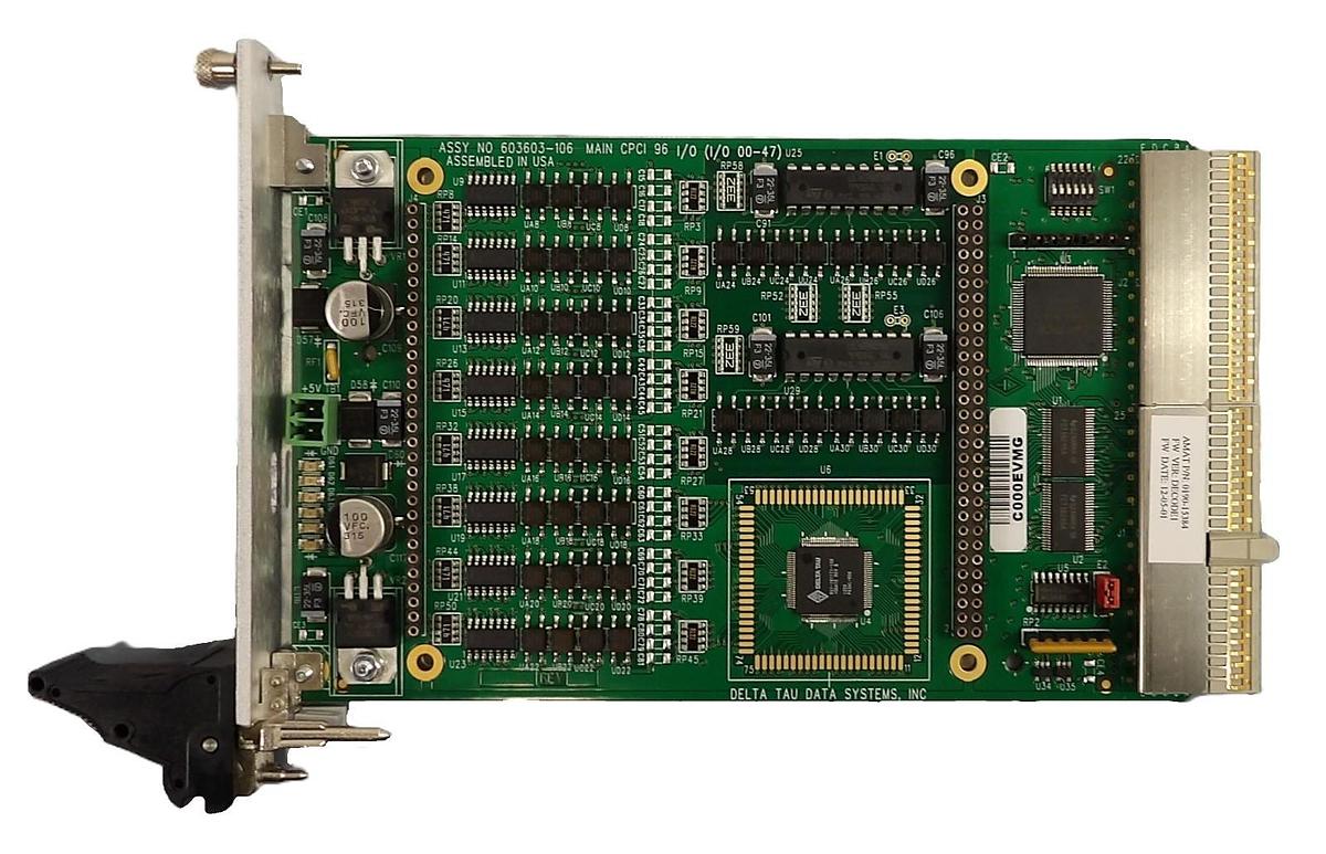 Used Delta Tau Systems 603603-106 Main CPU 96 I/O PCB Card AMAT 0190-15384 New Spare