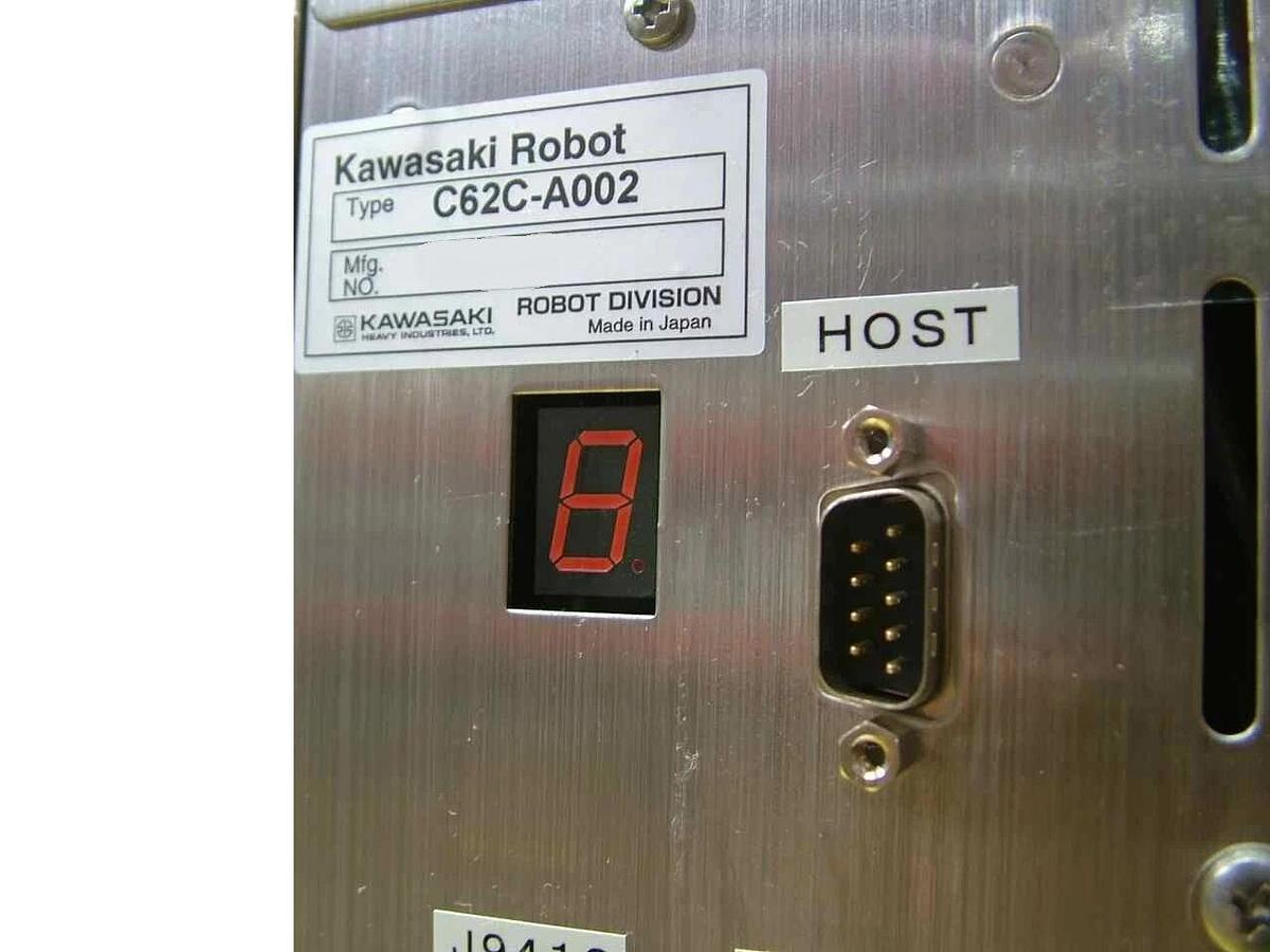 Used Kawasaki C62C-A002 Robot Controller Nikon 4S064-985 4S211-573 NSR Series Working