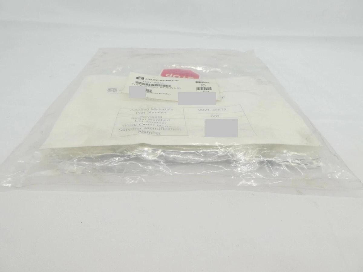 AMAT Applied Materials 0021-25875 Bocker Plate New