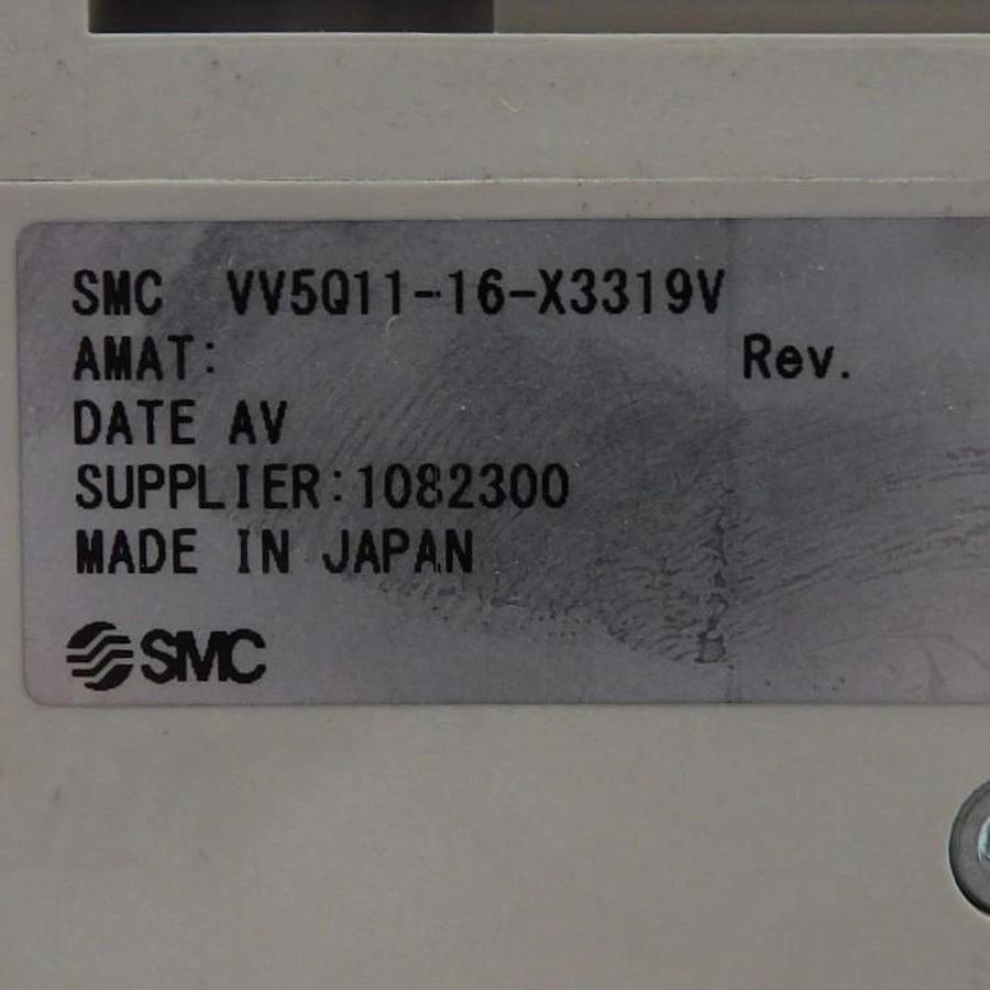 Used SMC VV5Q11-16-X3319V 16-Port Manifold Module EX420-SDN2-X4 Working