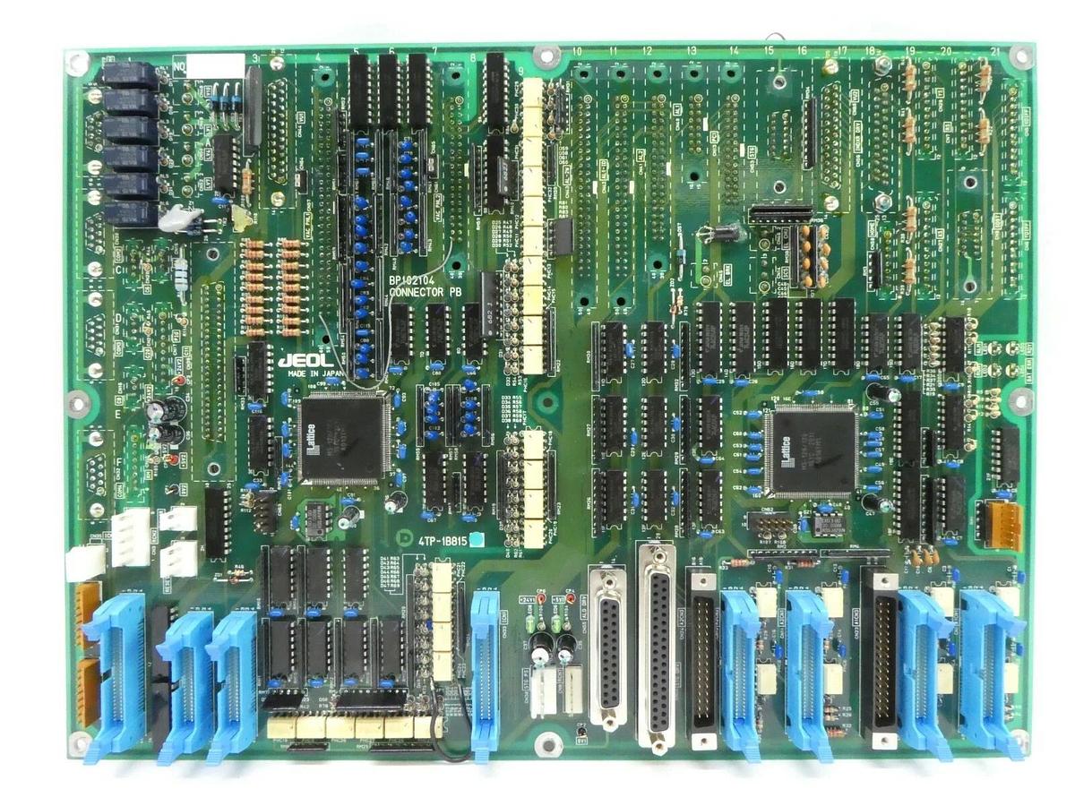 Used JEOL BP102104 Connector PC Board PCB 4TP-1B815 JWS-2000 SEM Working Spare