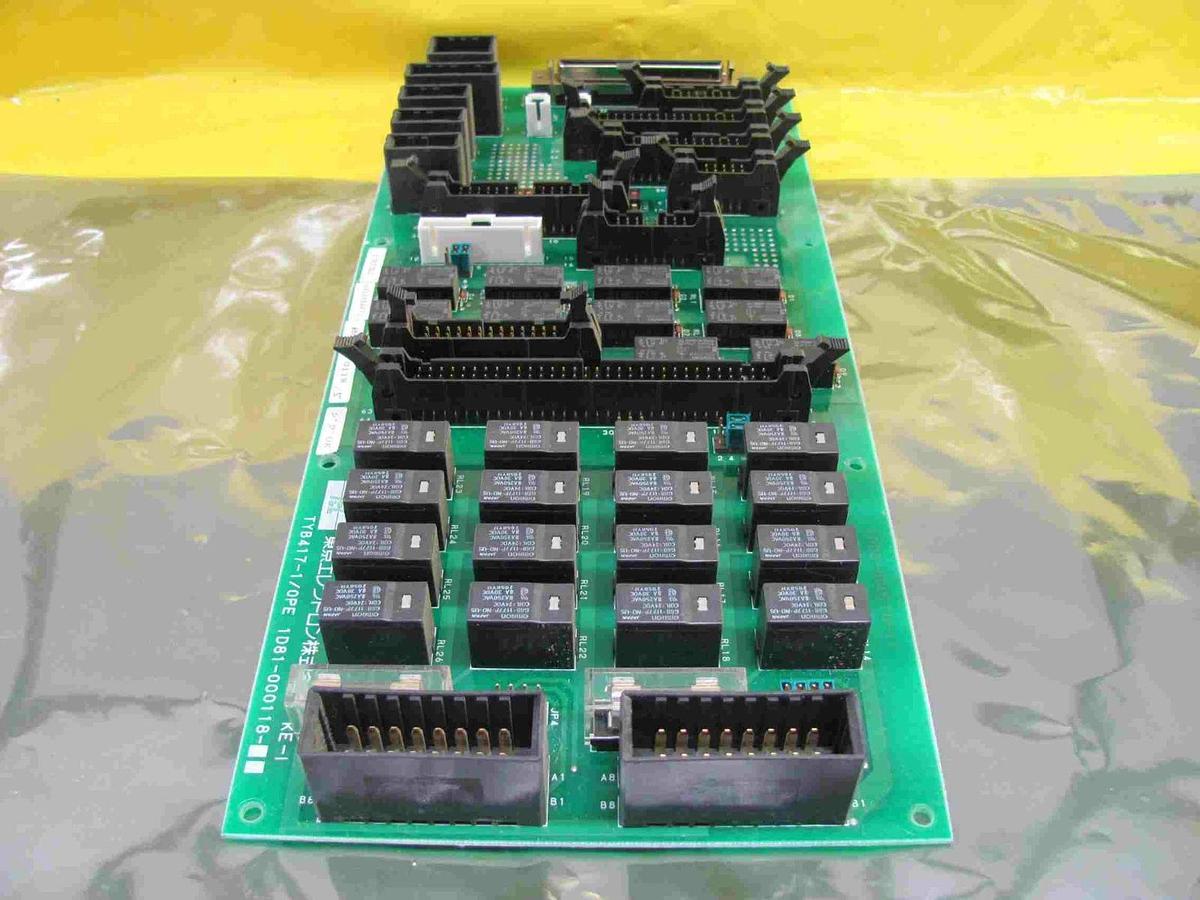 Used TEL Tokyo Electron 1D81-000118 Interface PCB TYB417-1/OPE Unity II Working