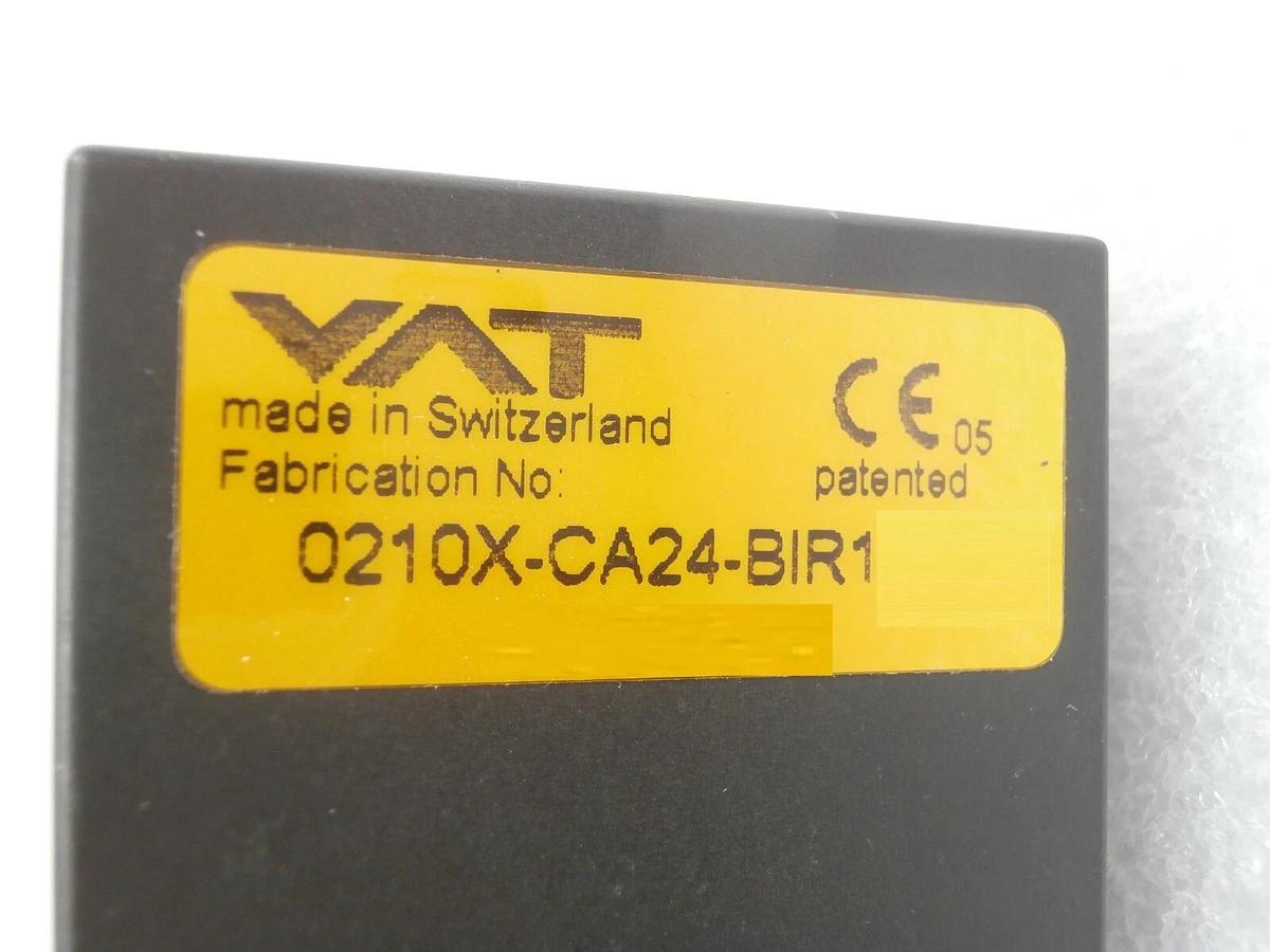 Used VAT 0210X-CA24-BIR1 Dual Slit Valve AMAT Applied Materials Quantum X Working