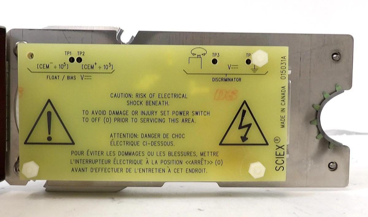 Used AB Sciex 015031A Electron Multiplier Module API 4000 5000 LC-MS Lot of 2 Working