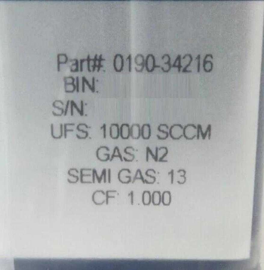 Aera FCPI981CBAXDIDJAA Mass Flow Controller MFC PI-98 AMAT 0190-34216 New Spare