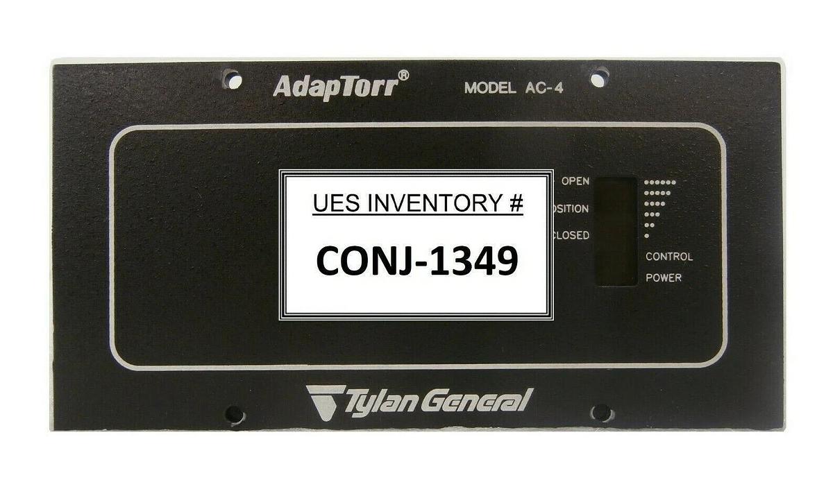 Used Tylan General AS-4S02 Throttle Valve Controller Novellus 27-00141-00 As-Is