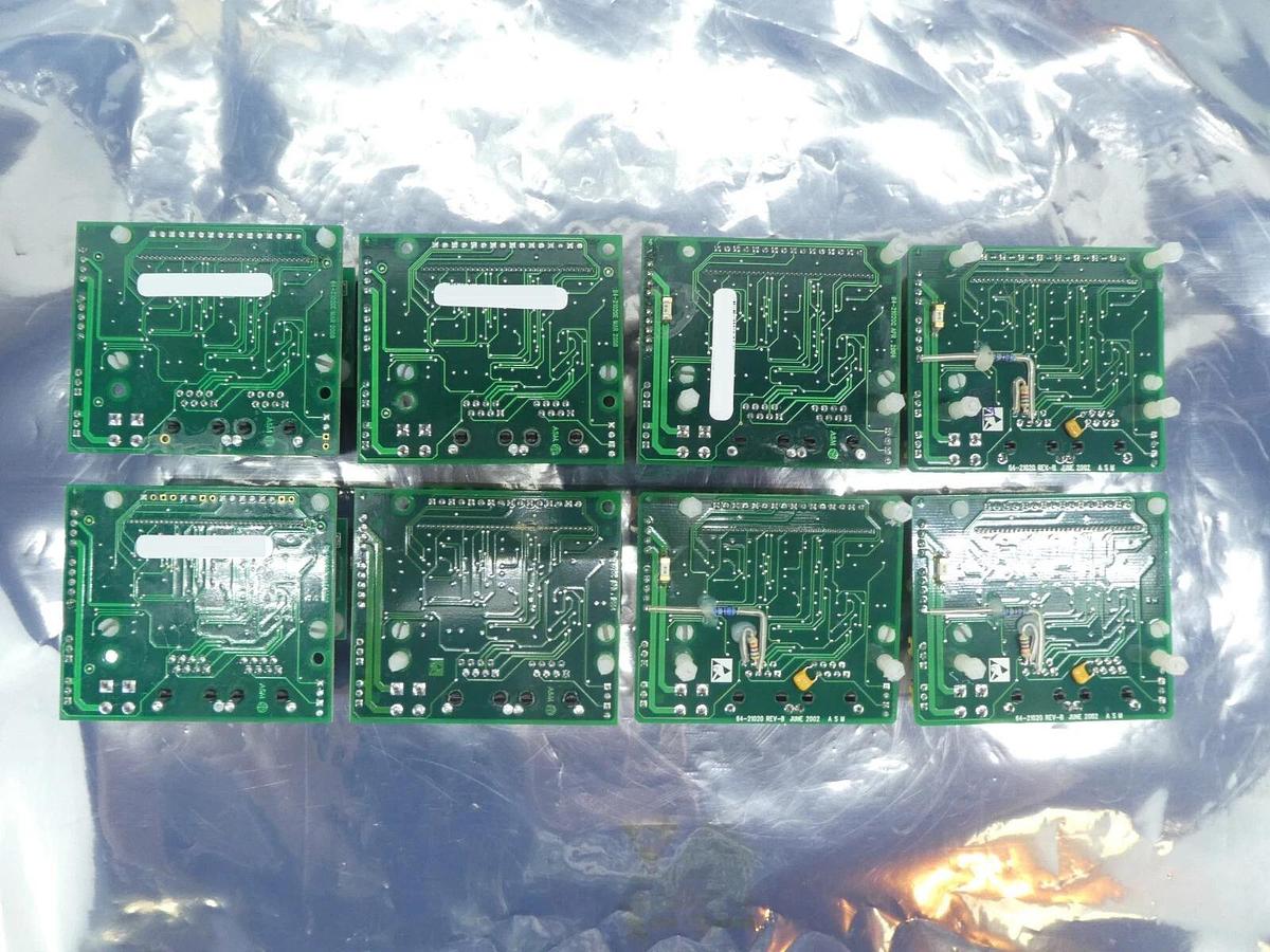 Used ASM Advanced Semiconductor Materials 02-15911 PCB Rev. B Lot of 8 Working Spare