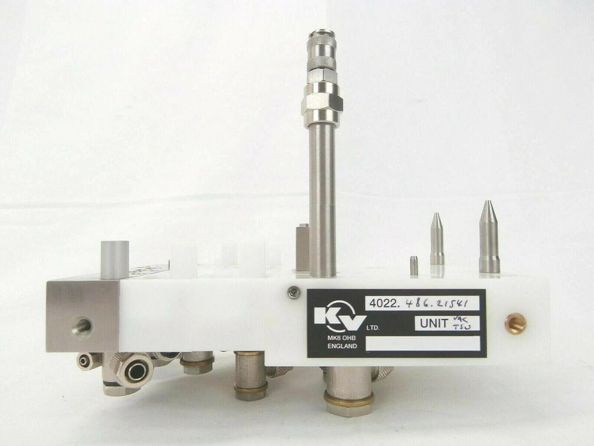 Used KV Automation 4022.486.21541 Vac TSU Manifold Assembly 4022.480.62701 Spare