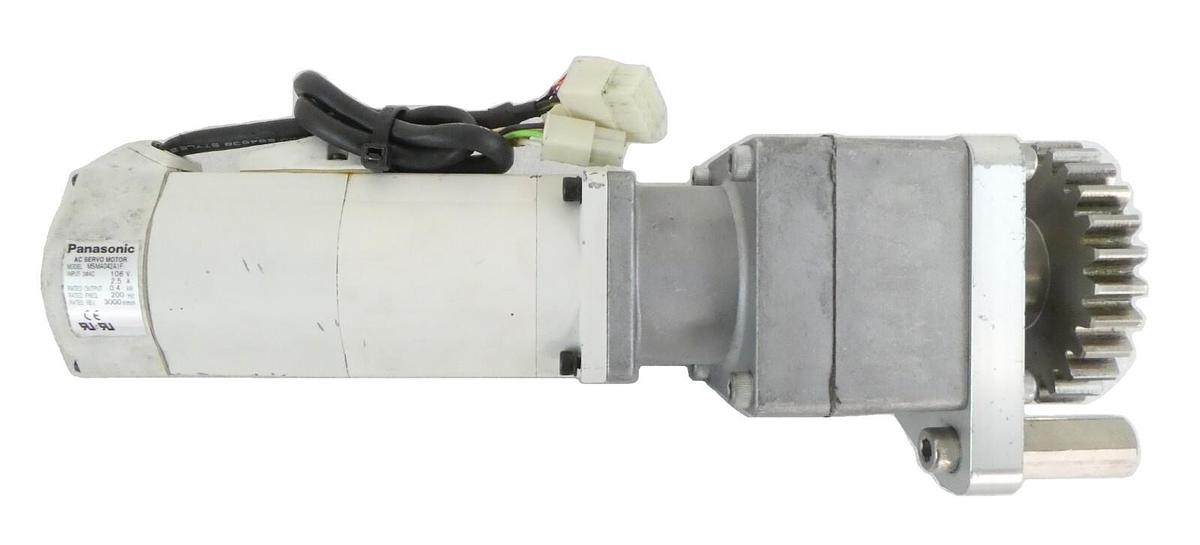 Used Panasonic MSMA042A84 AC Servo Motor Gearhead Assembly VRKF-15C-40 Working