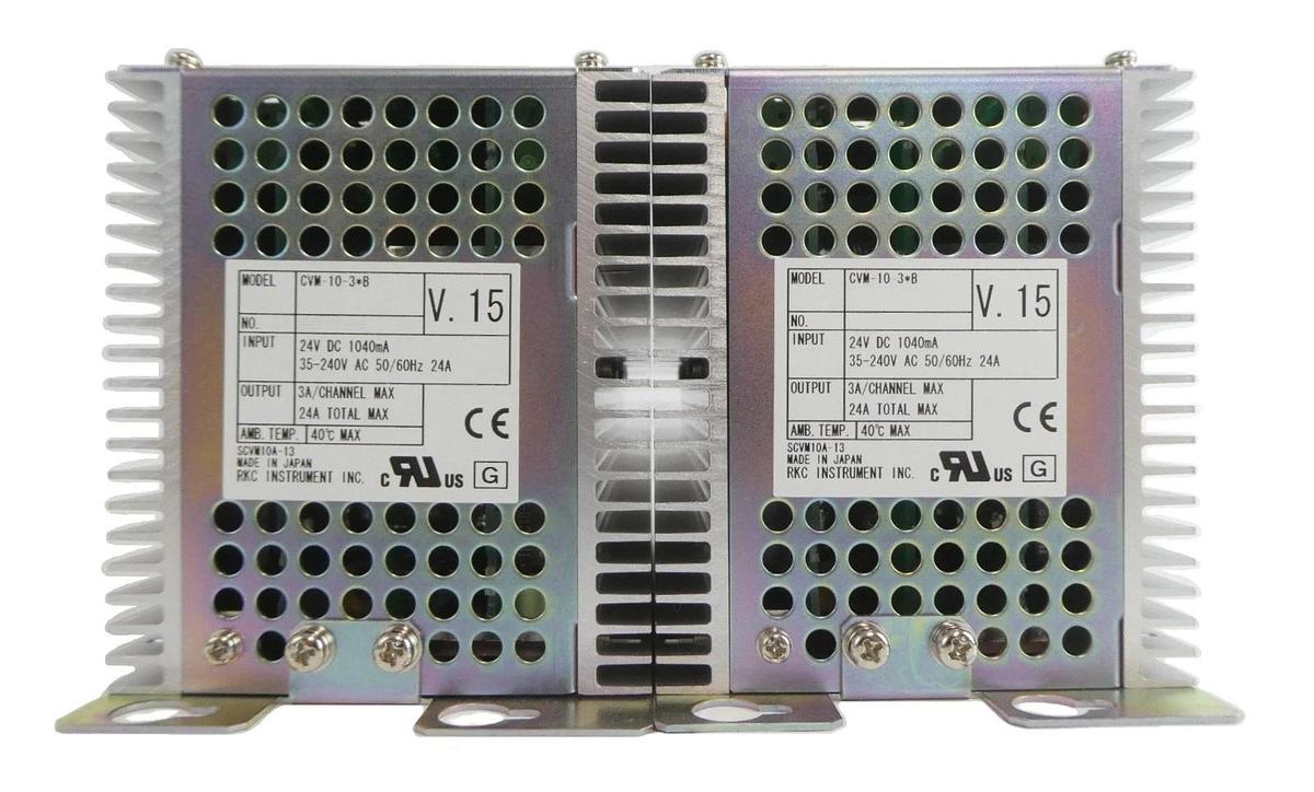Used RKC Instrument CVM-10-3*B Power Supply Reseller Lot of 2 Working Surplus