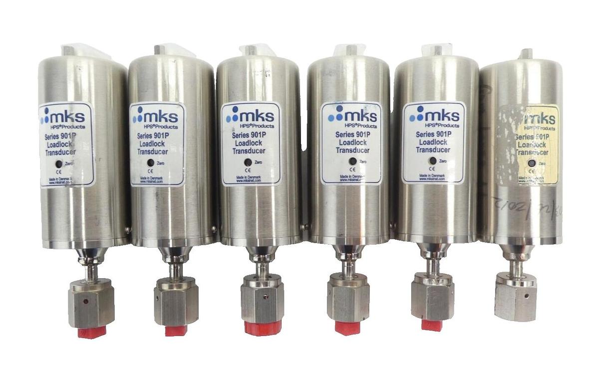 Used MKS Instruments 901P-41-0061 Loadlock Transducer 901P Reseller Lot of 6 Working