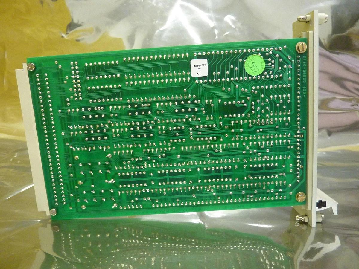 Used AMAT Applied Materials 0100-00985 HP Gas Interlock 10 Torr SDS PCB Card Working