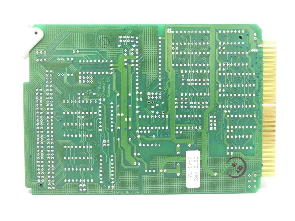 Used VersaLogic VL-1260 Analog Input Card Rev. 2.02 Varian 350D Ion Implanter Working