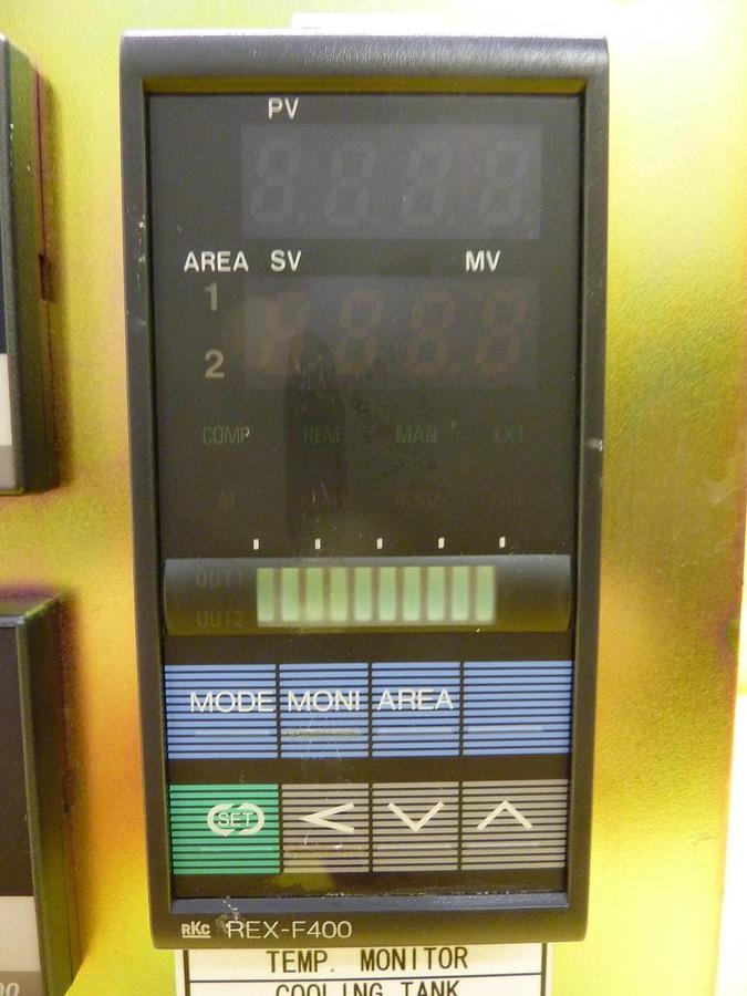 Used DNS Screen TANK#5 Sulfuric 120C Temperature Monitor Cooling Tank FC-3000 Used
