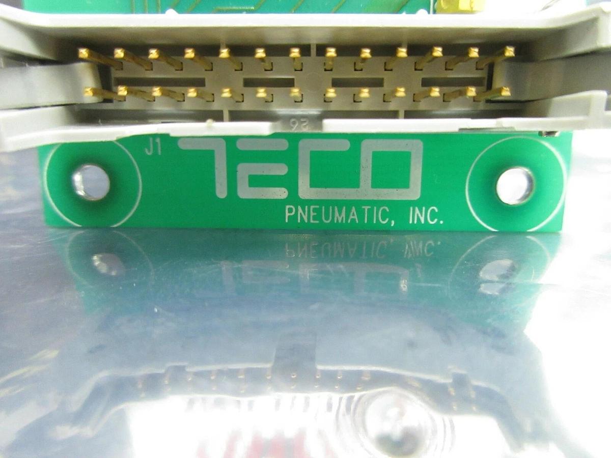 Used TECO Pneumatic DES375-010-8 Pneumatic Manifold Base Board PCB Working Spare