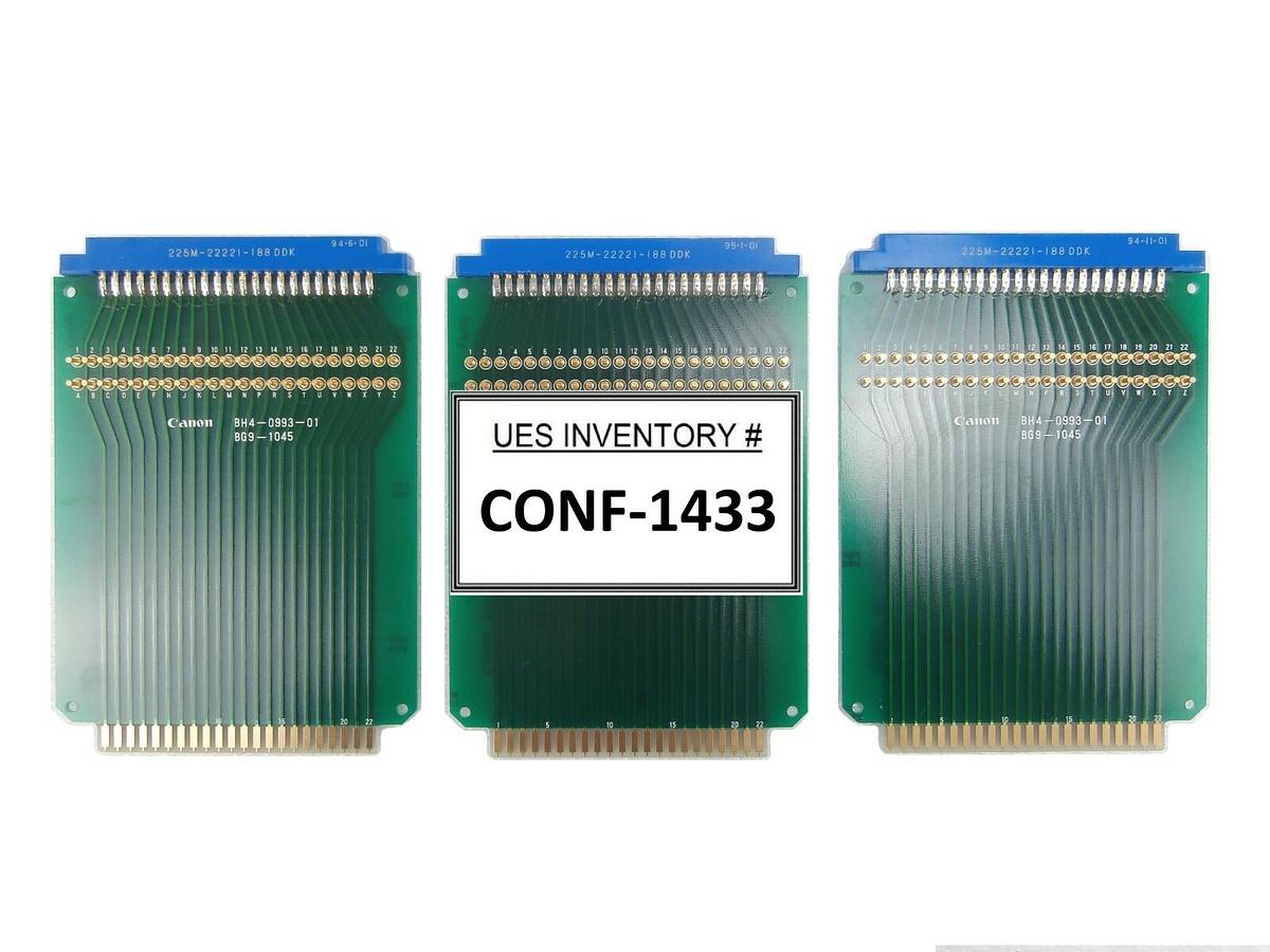 Used Canon BH4-0993-01 Extender Board PCB Card BG9-1045 Reseller Lot of 3 Working