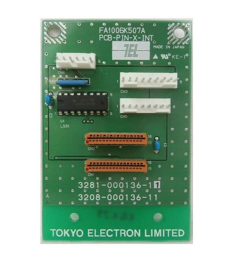 Used TEL Tokyo Electron 3281-000136-11 PCB-PIN-X-INT PCB FA1006K507A P-8 Working