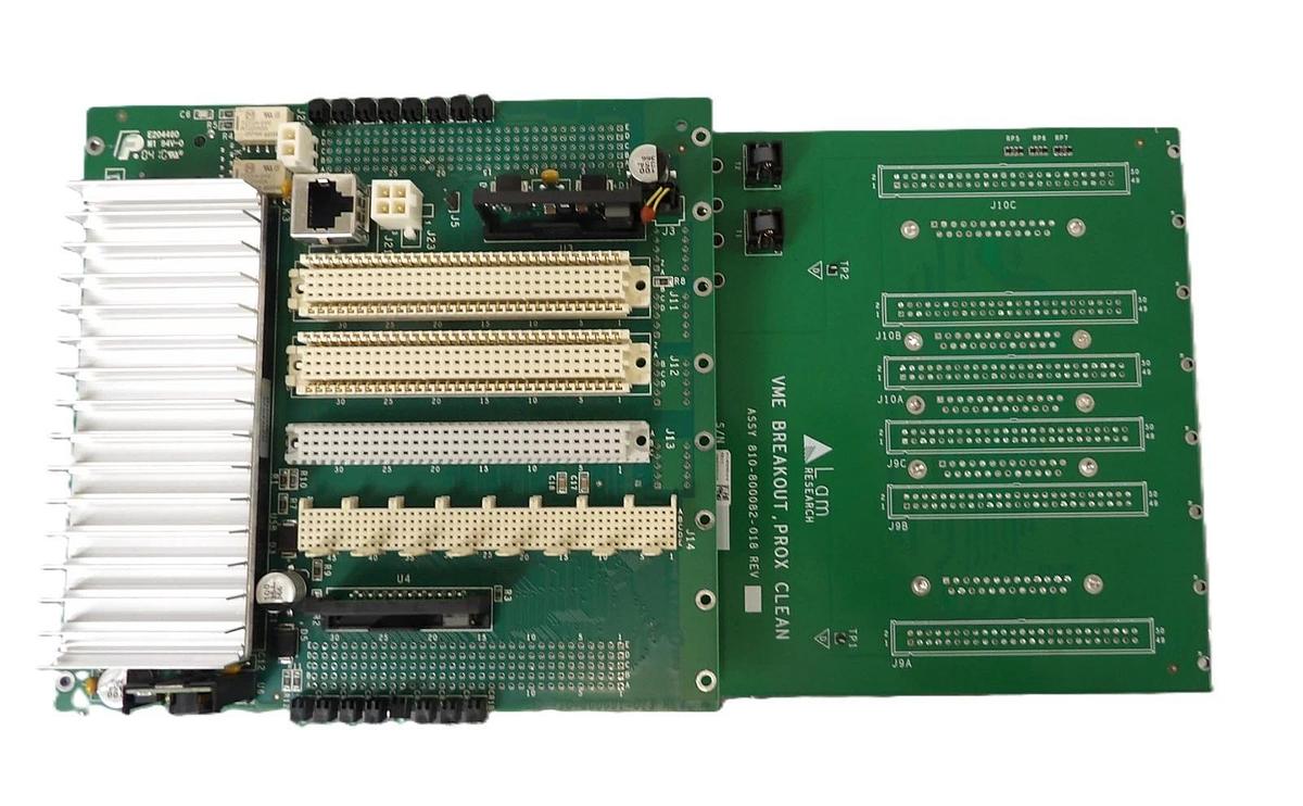 Used Lam Research 810-800081-013 VME Breakout Interface PCB 810-800082-018 Working