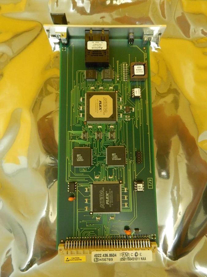 Used ASML 4022.436.8604 HSSL Fibre Channel Processor Board PCB Card Used Working