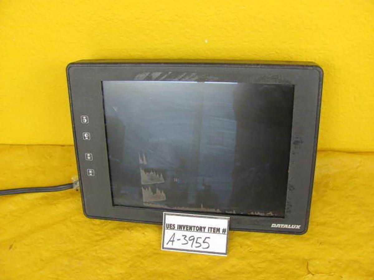 Used Datalux LMV10B 10" Flat Panel LCD Display Monitor Working Surplus