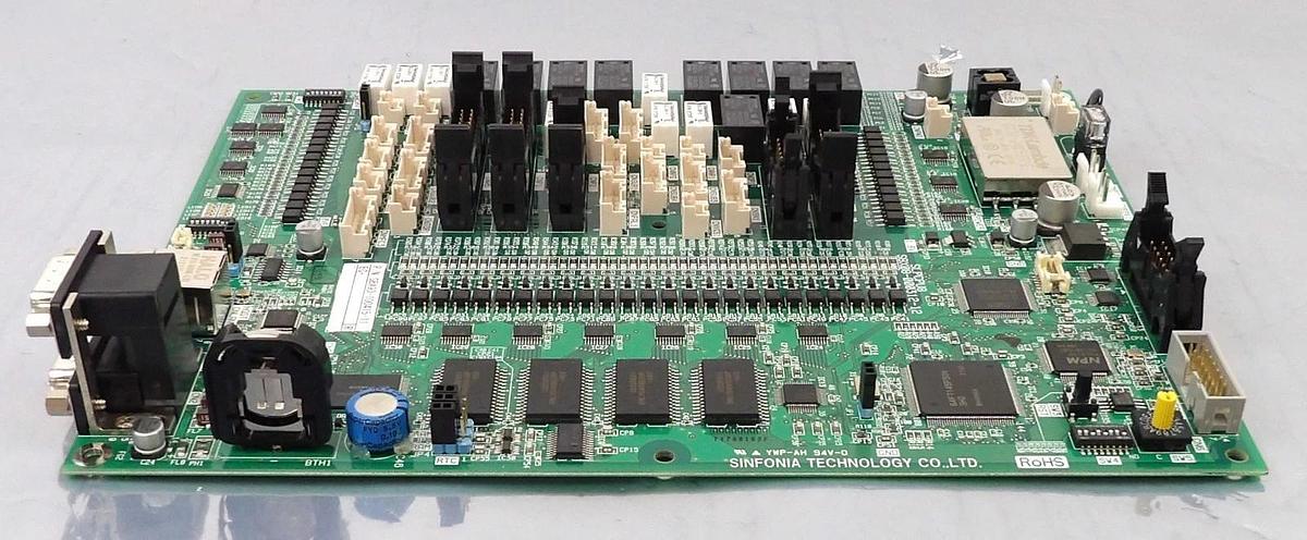Used Sinfonia Technology SBX93-100415-11 Interface PCB SLPCPU8 SBX08-000312-12 New