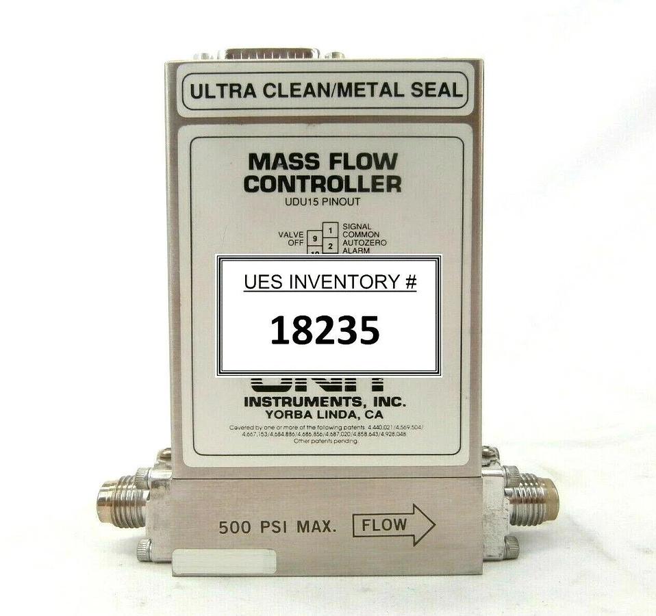 Used UNIT Instruments UFC-8160 Mass Flow Controller MFC 200 SCCM HI Working Spare