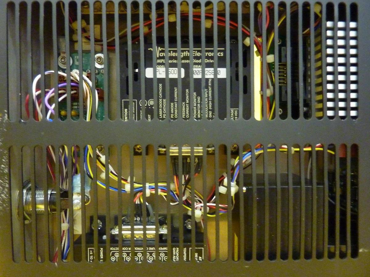 Used Particle Measuring Systems FiberOptic Interface Module FiberVac Used Working