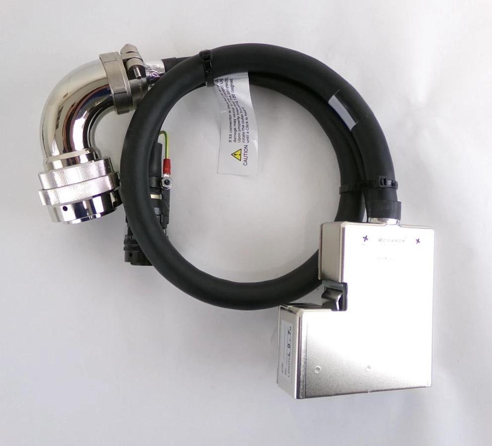 Used STP Edwards B752-04-030 Turbomolecular Pump Control Cable 1M Lot of 2 Working