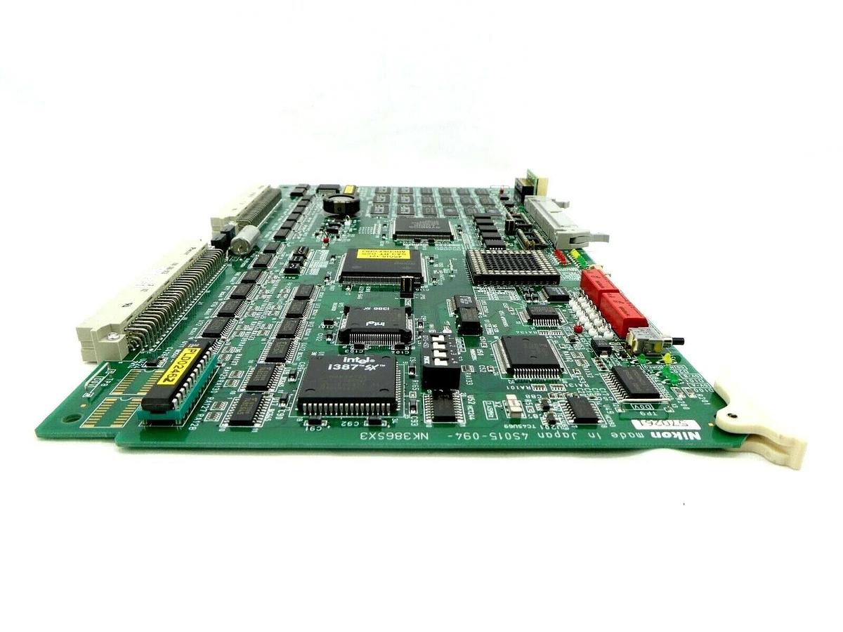 Used Nikon Precision 4S015-094 Processor PCB Card NK386SX3 NSR Series Working