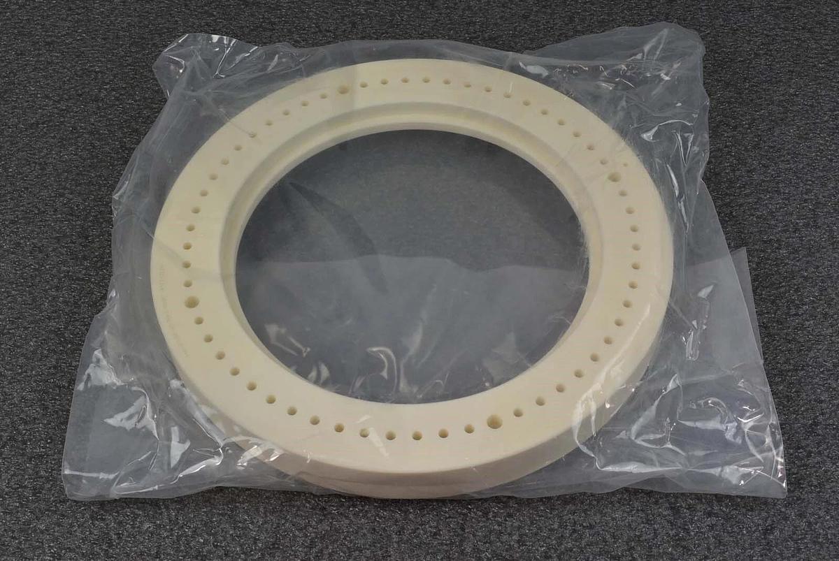 Used LAM 716-011036-001 Lower Filler Orifice Ring Ceramic
