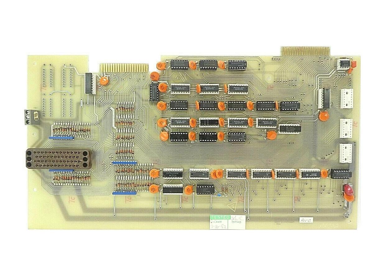 Used Varian Semiconductor VSEA D-F3954001 Source Display Logic PCB Rev. C Working