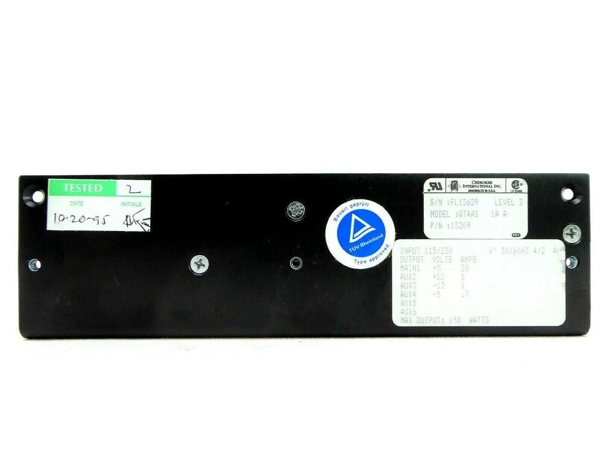 Used Cherokee International 13209 Power Supply QT4A1 SVG 90S Working Spare